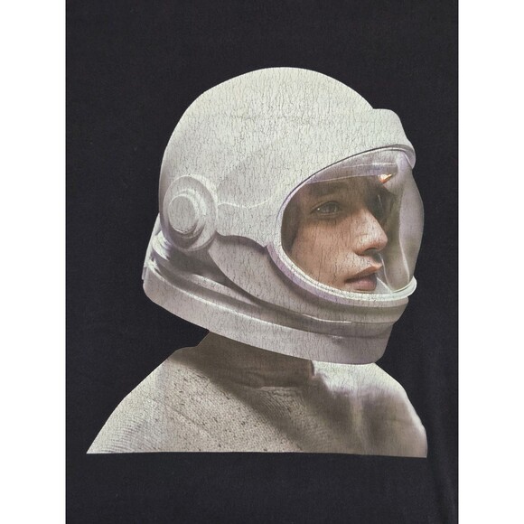 Acme de la Vie ADLV Shirt Mens Large Black Astronaut Graphic Tee Streetwear - Picture 2 of 10